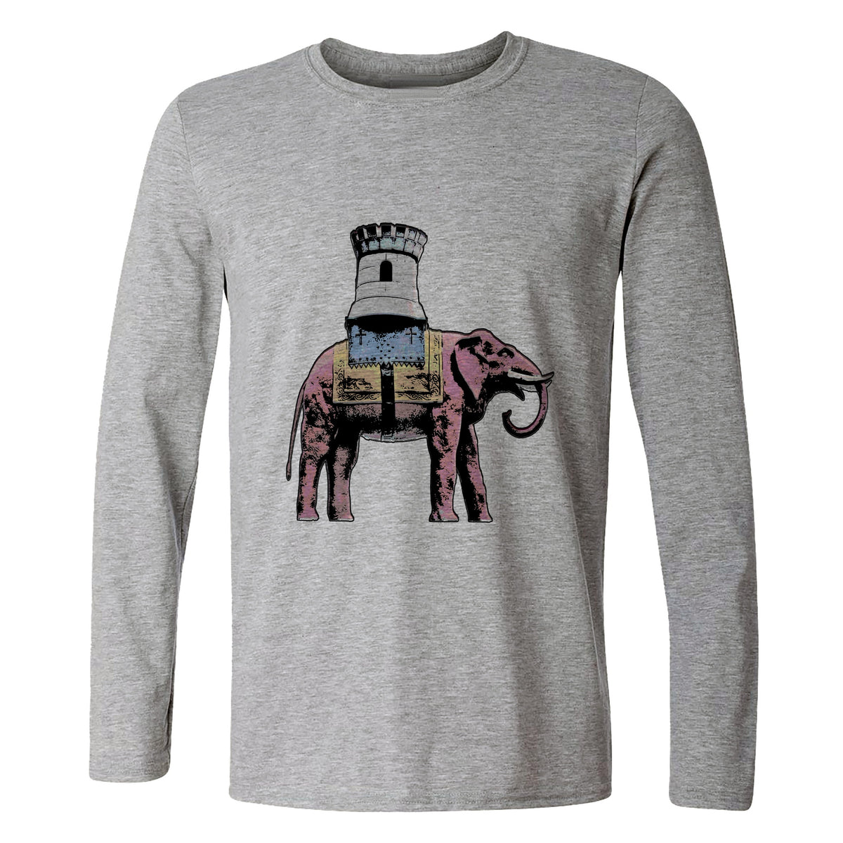 The Elephant And The Castle Long Sleeve T-Shirt
