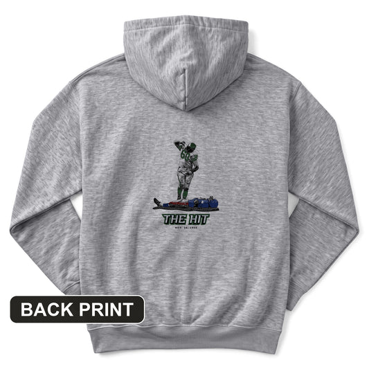 The Hit Back Print Hoodie