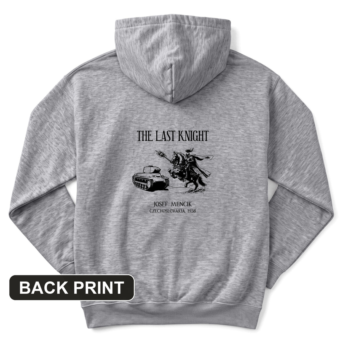 The Last Knight Back Print Hoodie