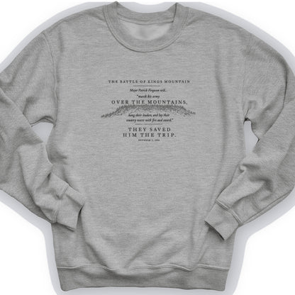 They Saved Him The Trip Crewneck