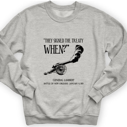 They signed it WHEN Crewneck