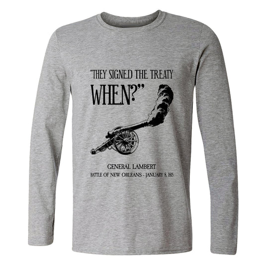 They signed it WHEN Long Sleeve T-Shirt