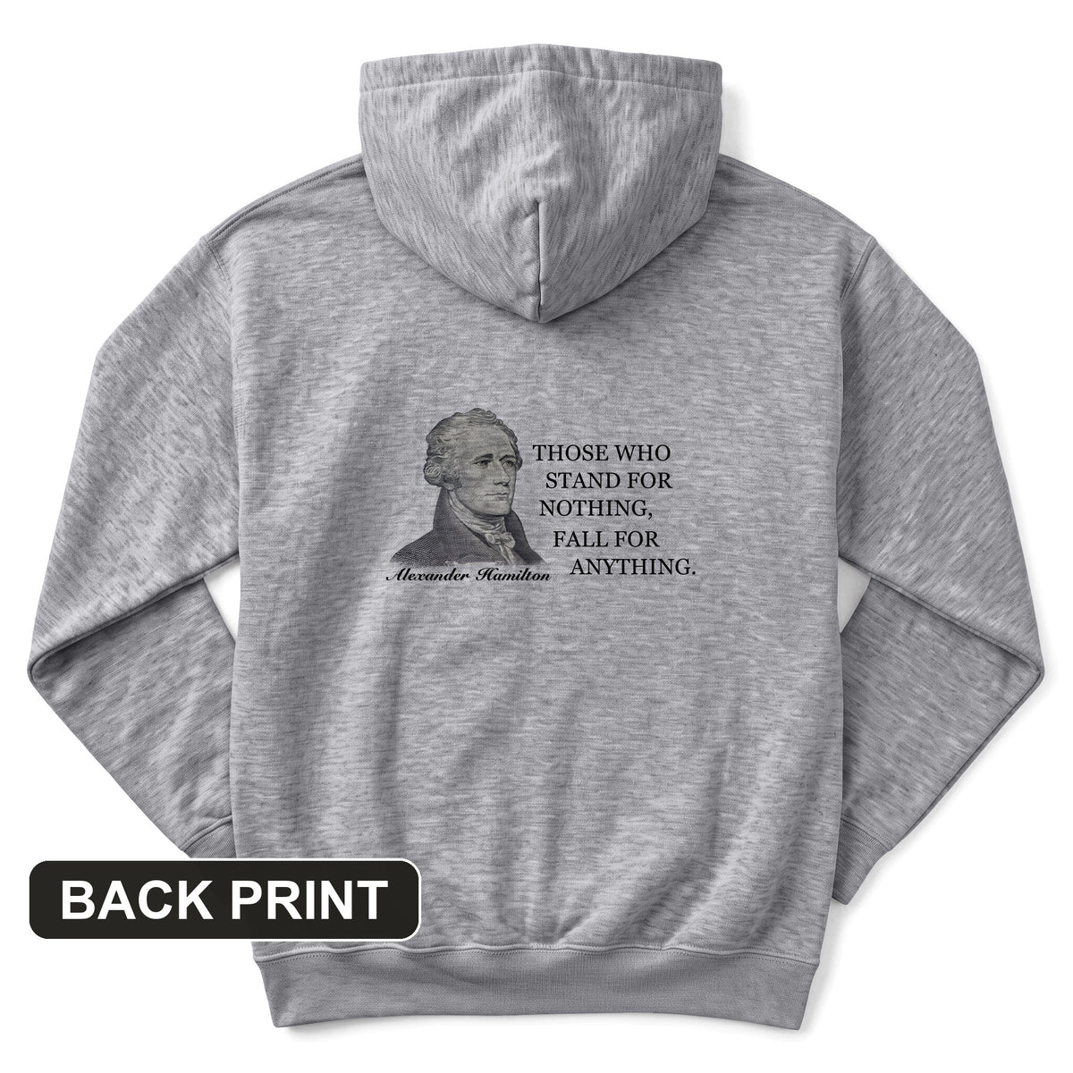 Those Who Stand For Back Print Hoodie