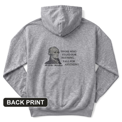 Those Who Stand For Back Print Hoodie