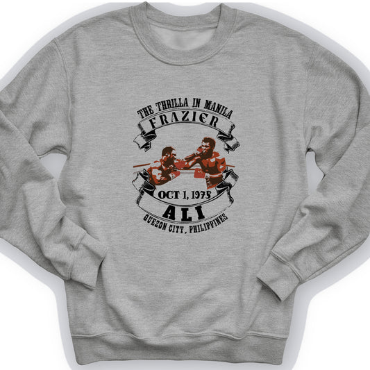 Thrilla In Manila Crewneck