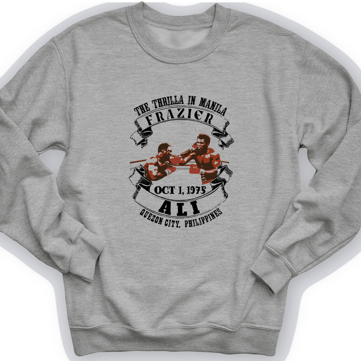 Thrilla In Manila Crewneck