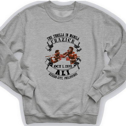 Thrilla In Manila Crewneck