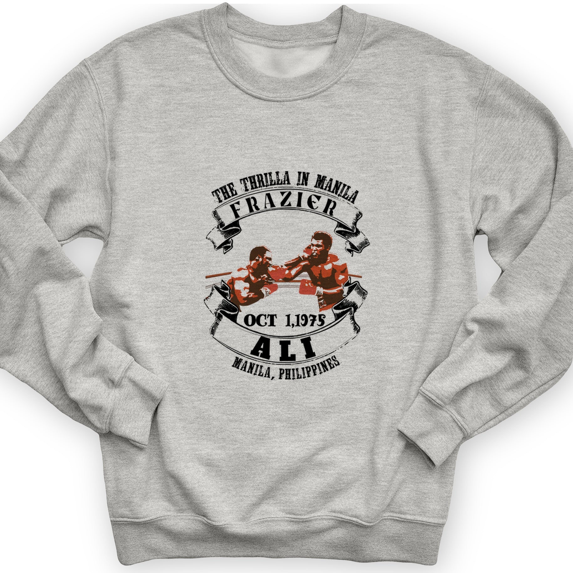Thrilla In Manila Crewneck