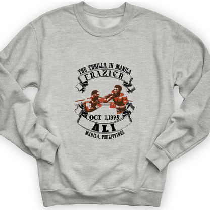 Thrilla In Manila Crewneck