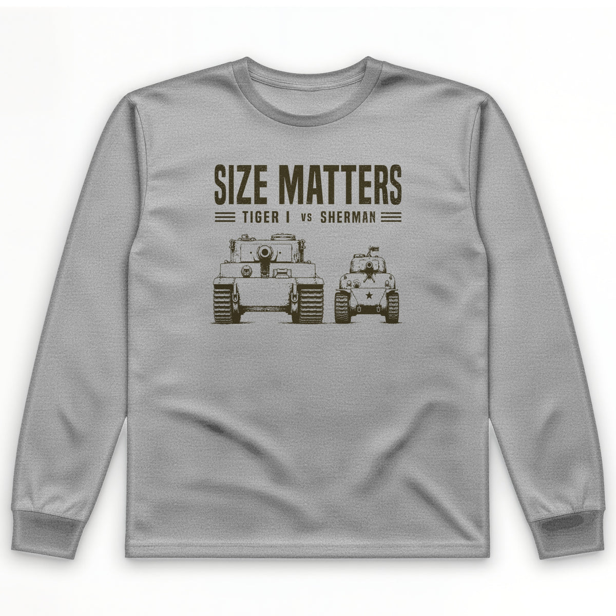 Tiger vs Sherman Long Sleeve T-Shirt