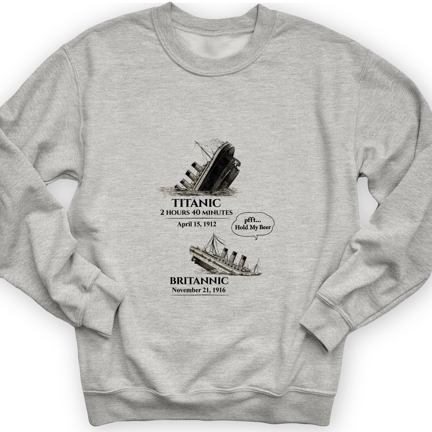 Titanic and Britannic Sweatshirt