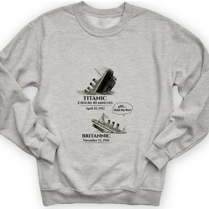 Titanic and Britannic Sweatshirt