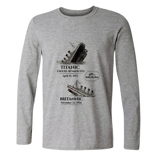 Titanic and Britannic Long Sleeve T-Shirt