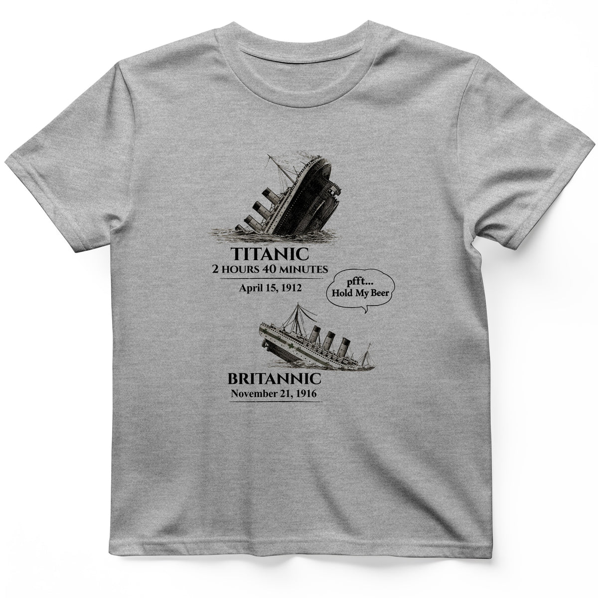 Titanic and Britannic T-Shirt