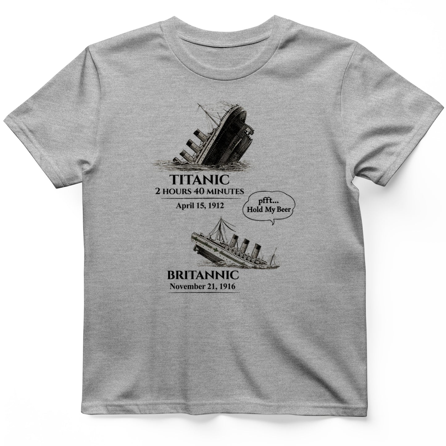 Titanic and Britannic T-Shirt