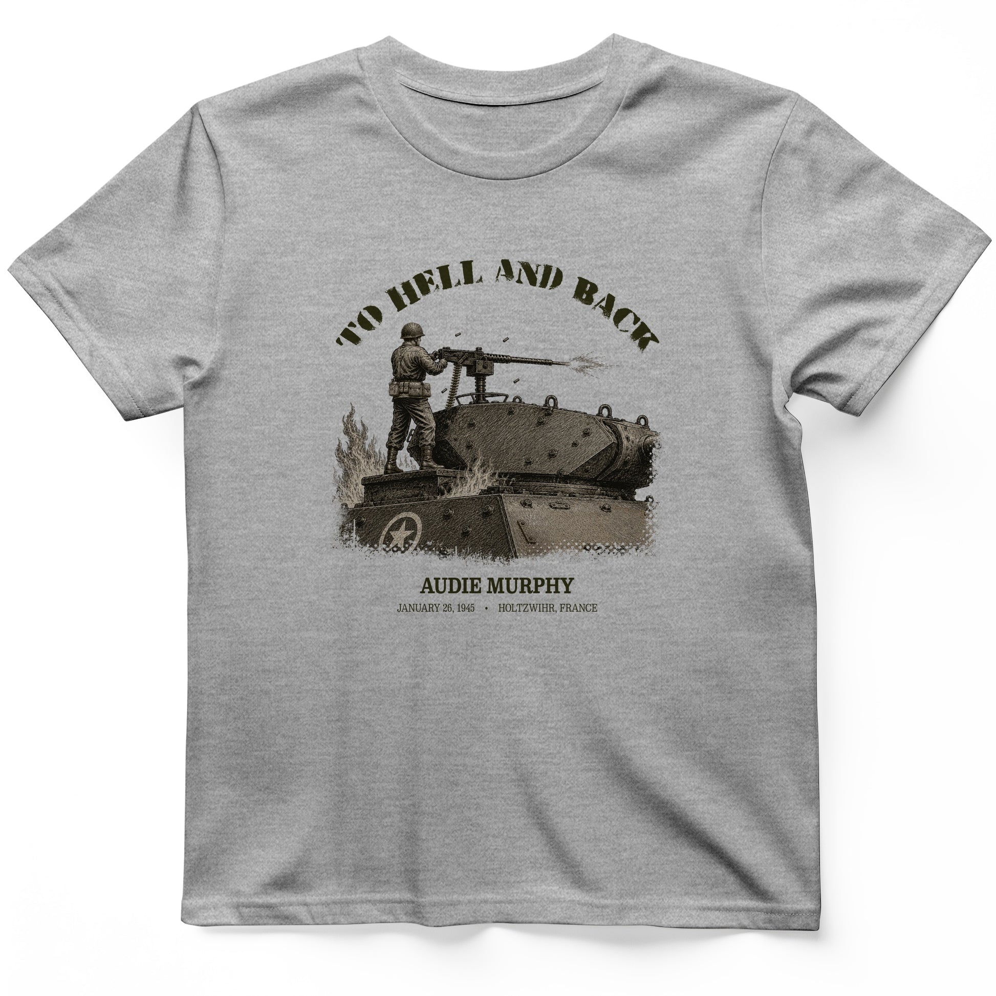 To Hell And Back - Audie Murphy T-Shirt