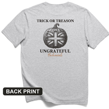 Trick Or Treason Back Print T-Shirt