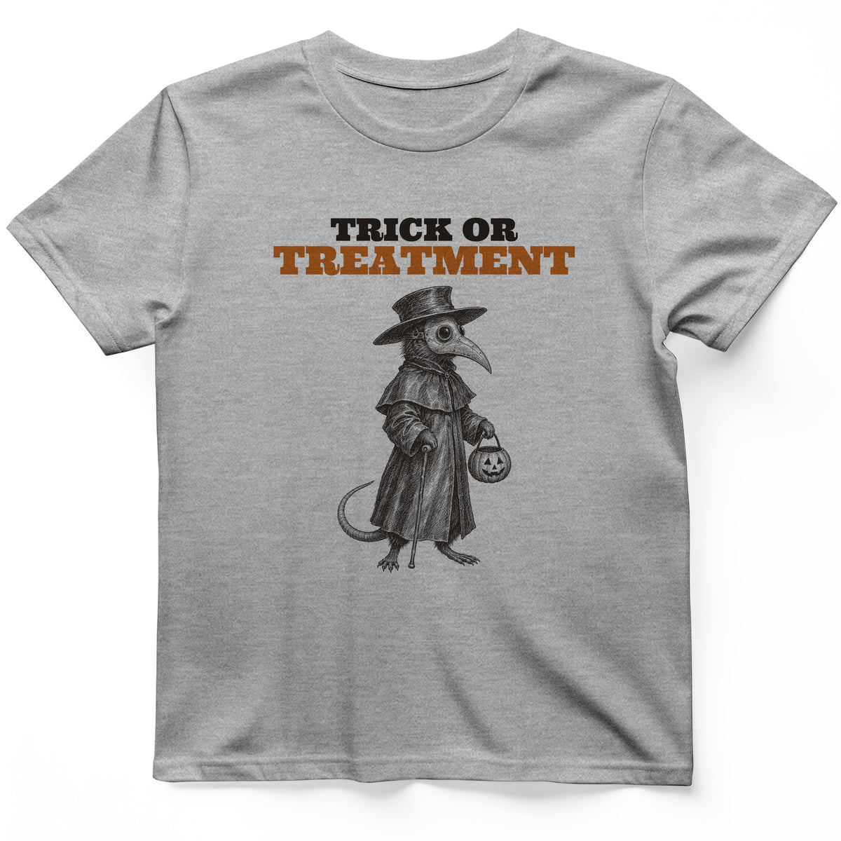 Trick Or Treatment Plague Rat T-Shirt