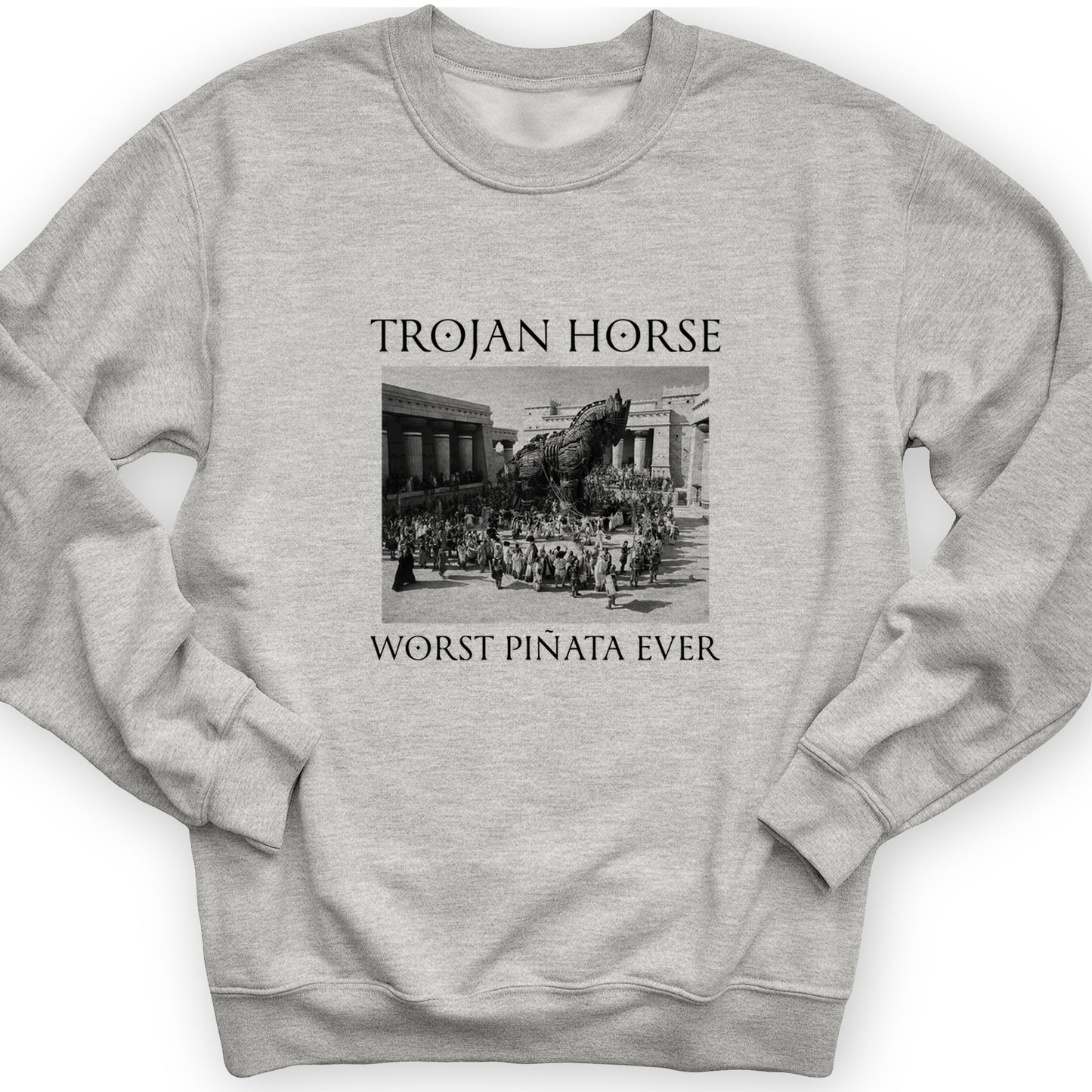 Trojan Horse Pinata Crewneck