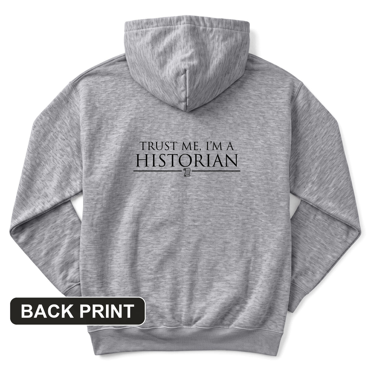 Trust Me Back Print Hoodie
