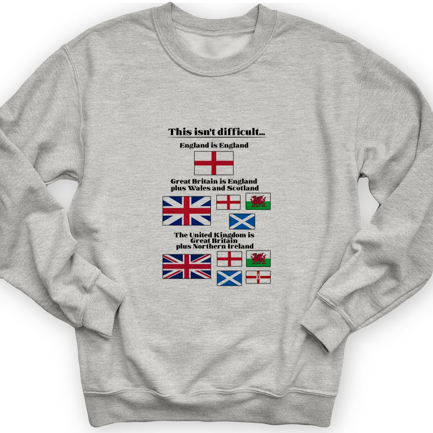 UK Make-up Crewneck