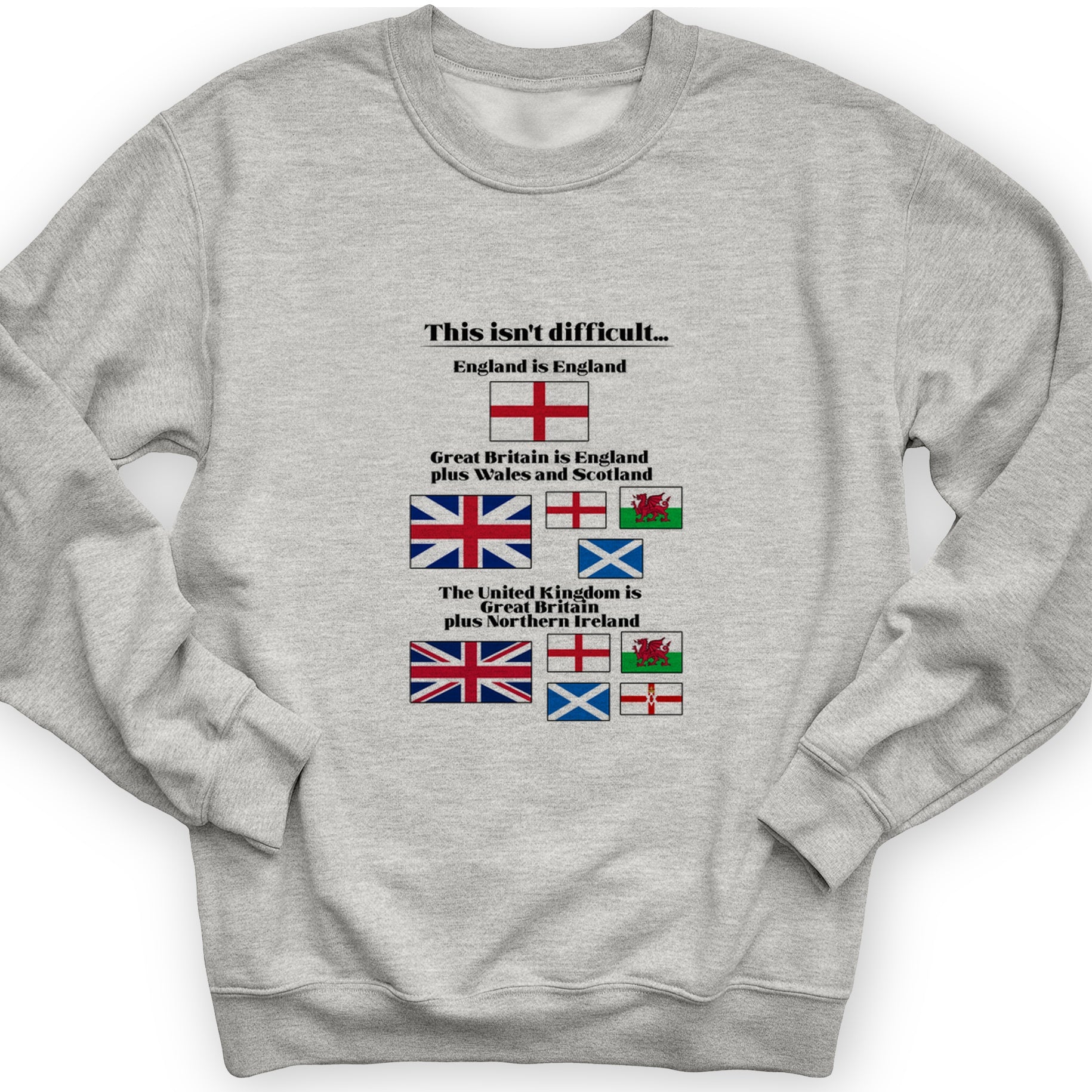 UK Make-up Crewneck