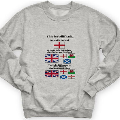UK Make-up Crewneck