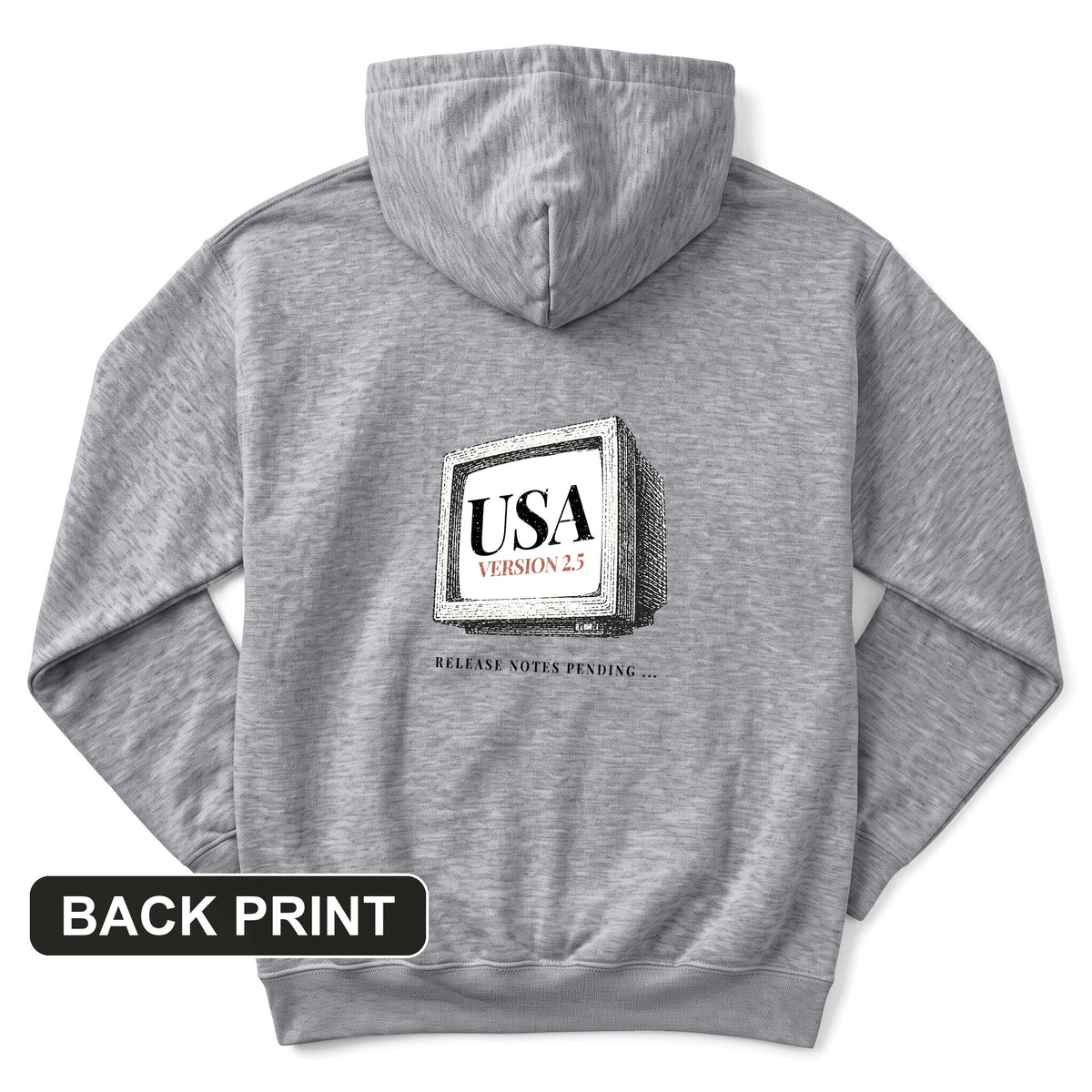USA 2.5 Back Print Hoodie