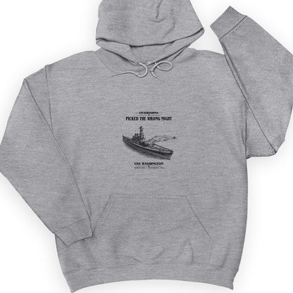 USS Washington at Guadalcanal Hoodie