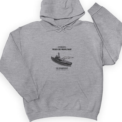 USS Washington at Guadalcanal Hoodie