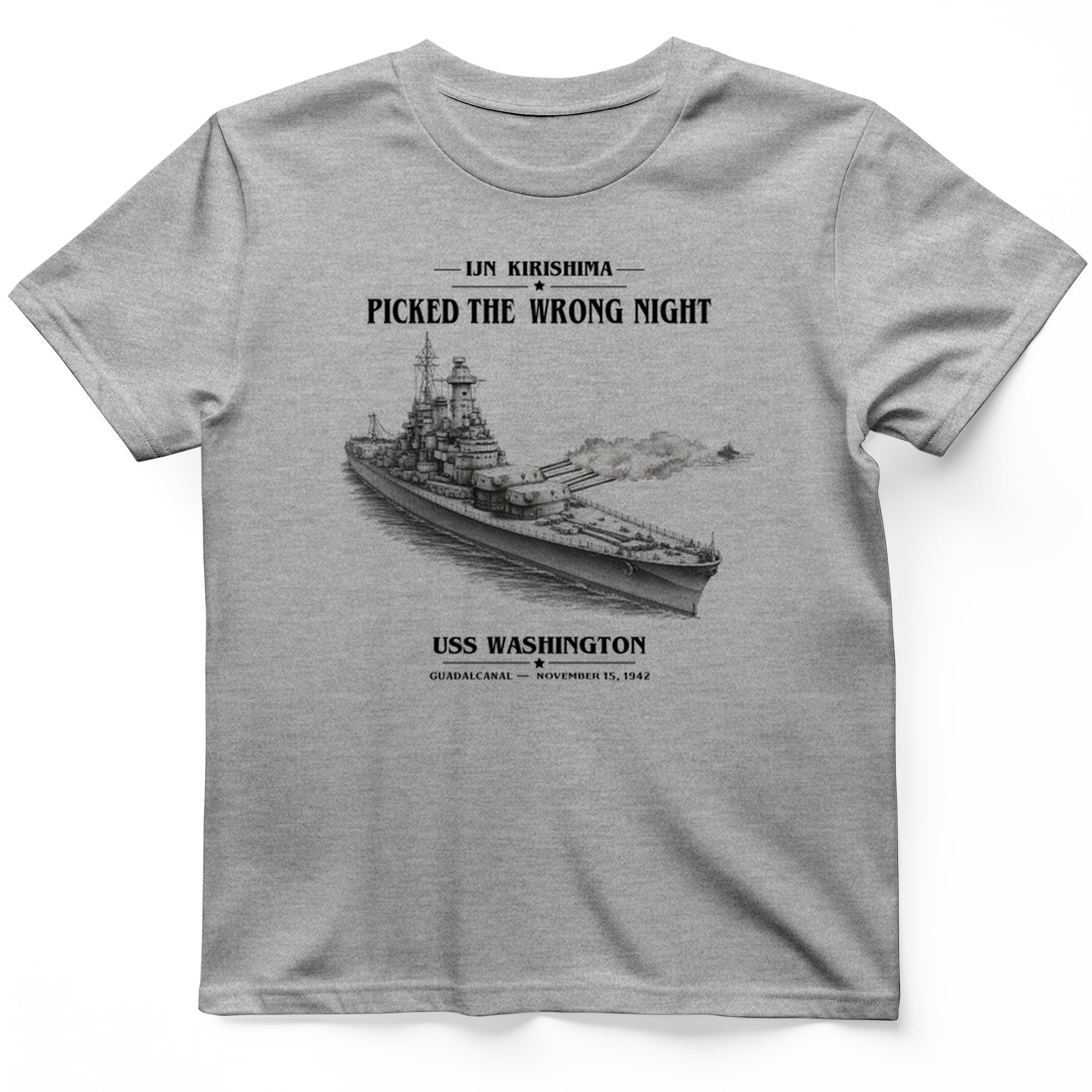 USS Washington at Guadalcanal T-Shirt