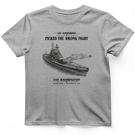 USS Washington at Guadalcanal T-Shirt