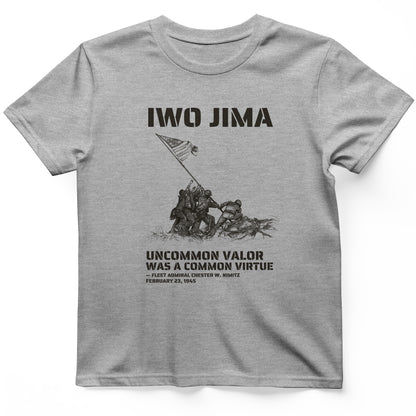 Uncommon Valor Iwo Jima T-Shirt