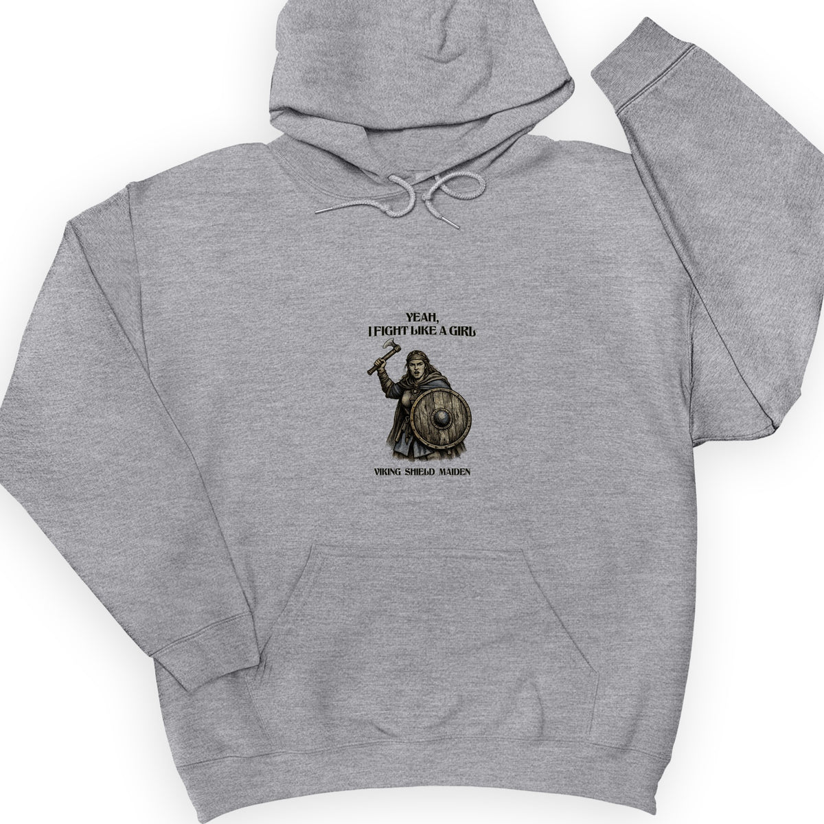 Viking Shield Maiden Hoodie