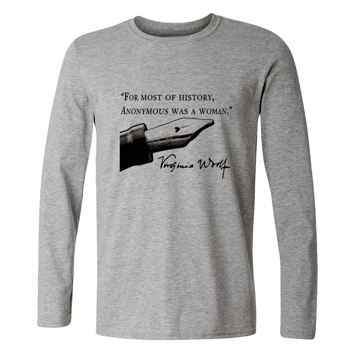 Virginia Woolf Long Sleeve T-Shirt