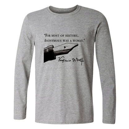 Virginia Woolf Long Sleeve T-Shirt