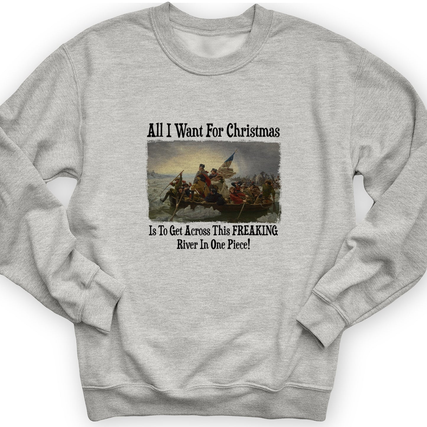 Washington All I Want Crewneck
