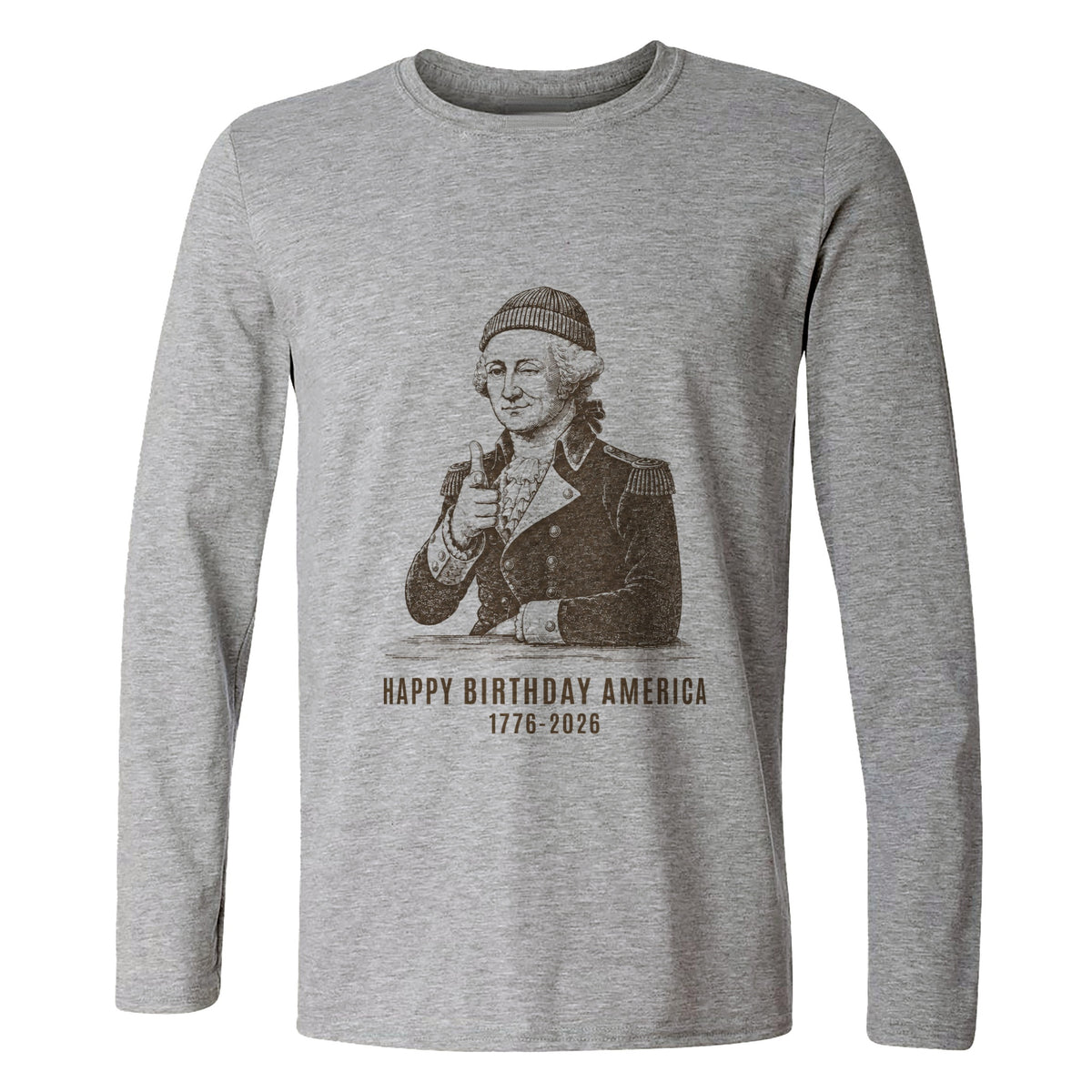 Washington Beanie Long Sleeve T-Shirt