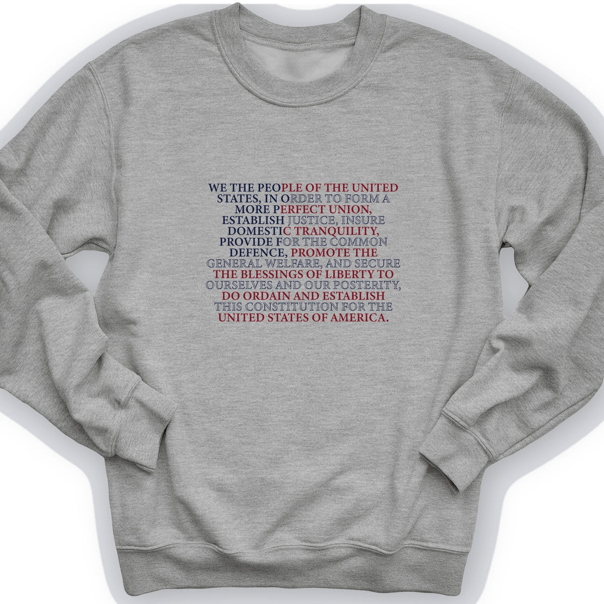 We The People Flag Crewneck