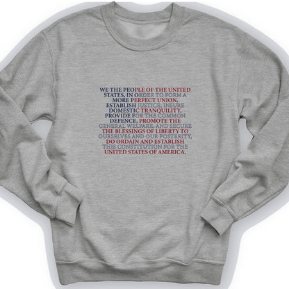 We The People Flag Crewneck