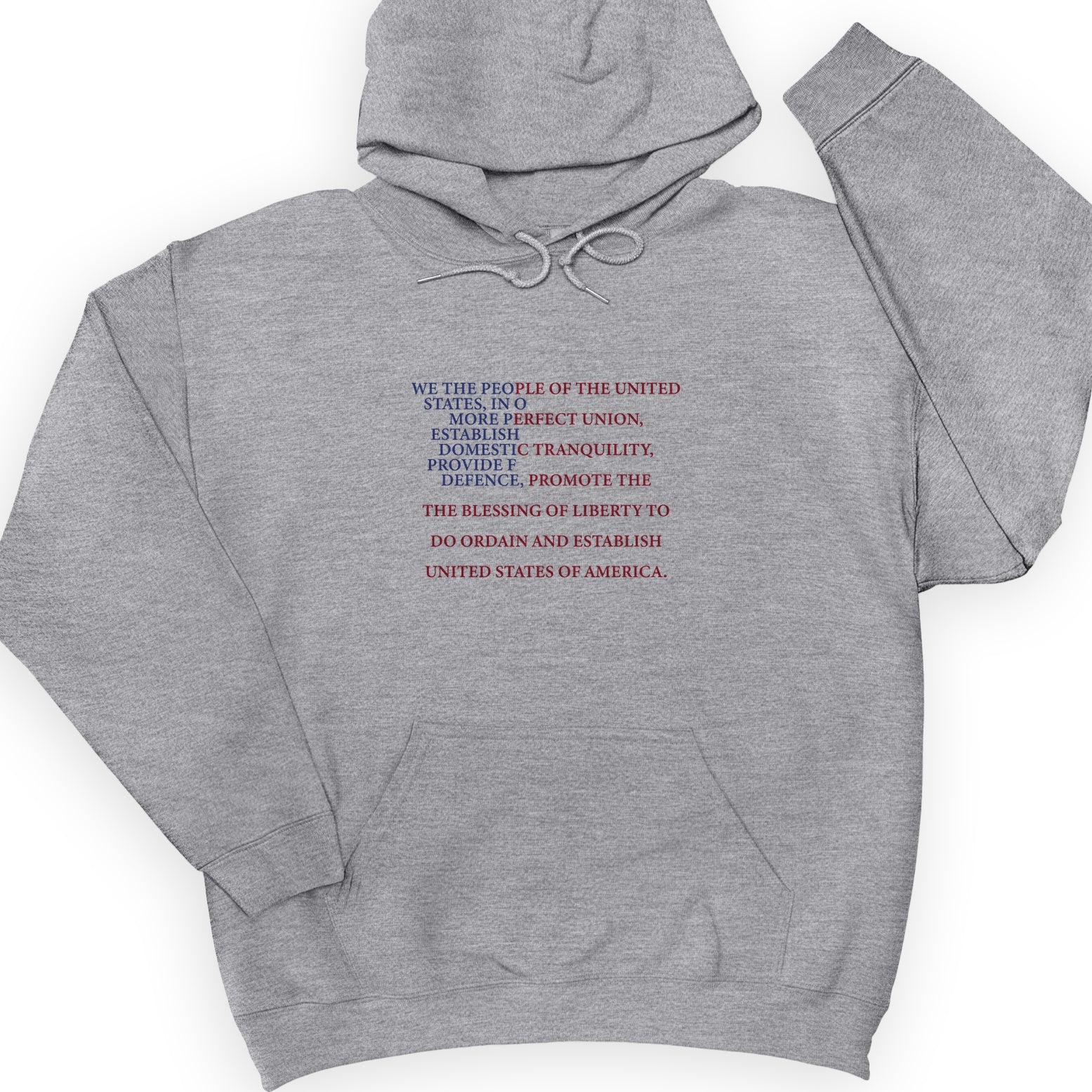 We The People Flag Hoodie