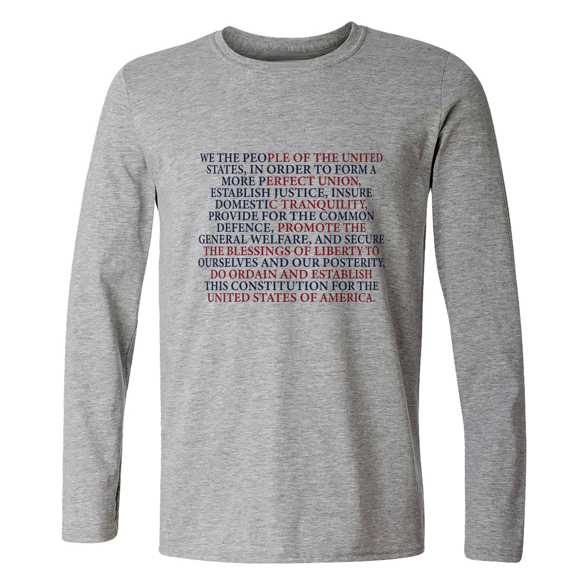We The People Flag Long Sleeve T-Shirt