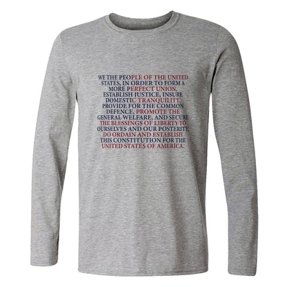 We The People Flag Long Sleeve T-Shirt