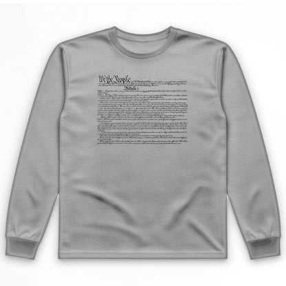 We the People Constitution Long Sleeve T-Shirt
