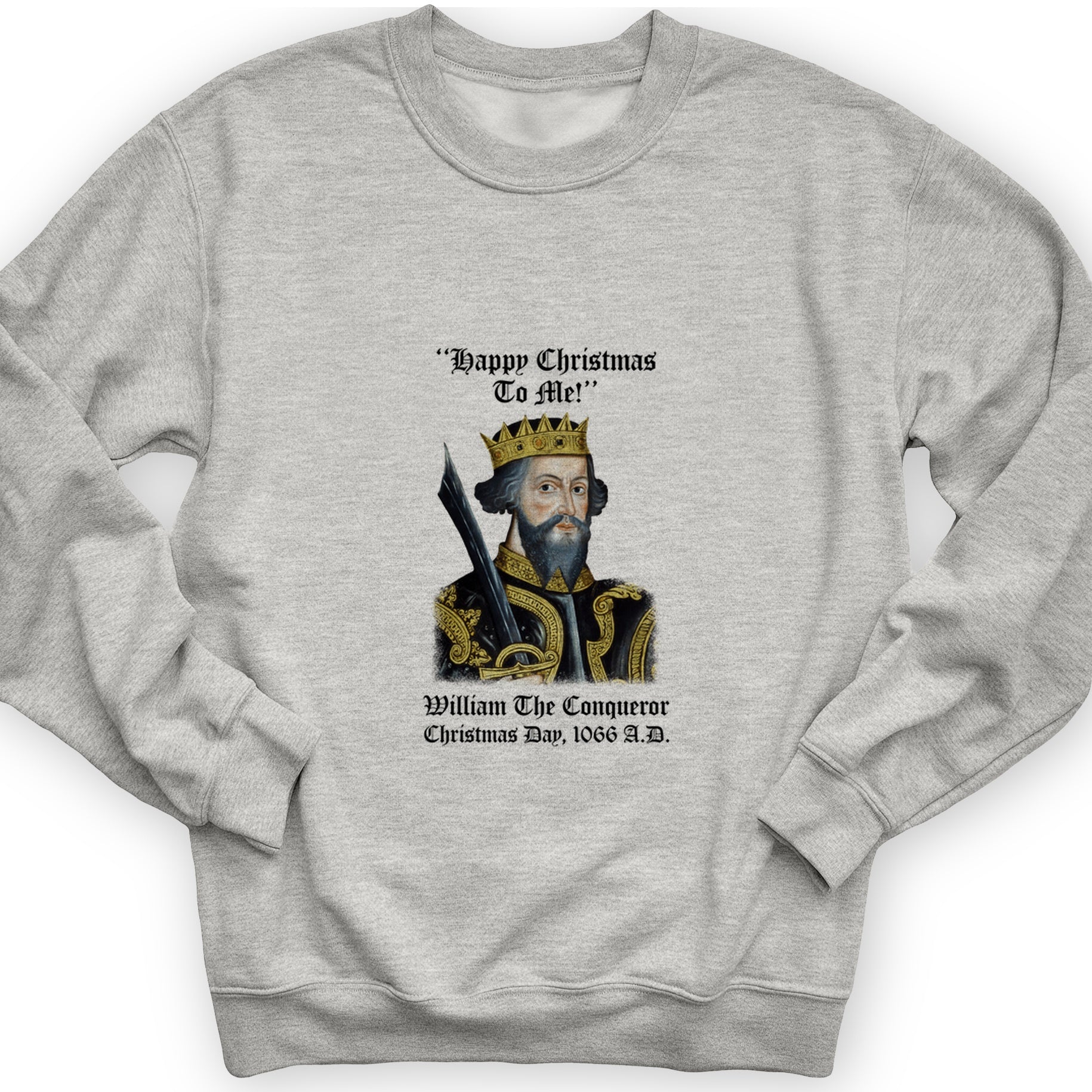 William the Conqueror Crowned Crewneck