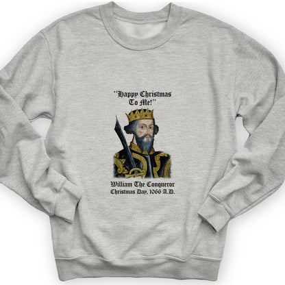 William the Conqueror Crowned Crewneck