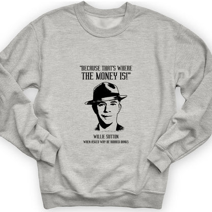 Willie Sutton Crewneck