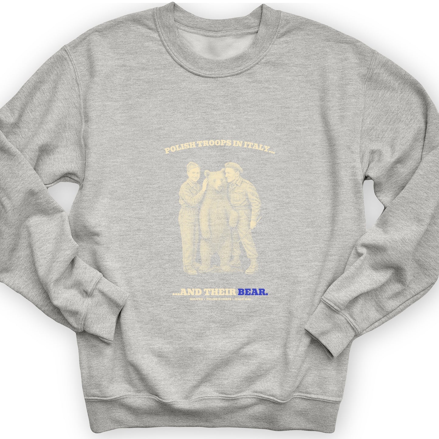 Wojtek Polish Troops Italy Sweatshirt
