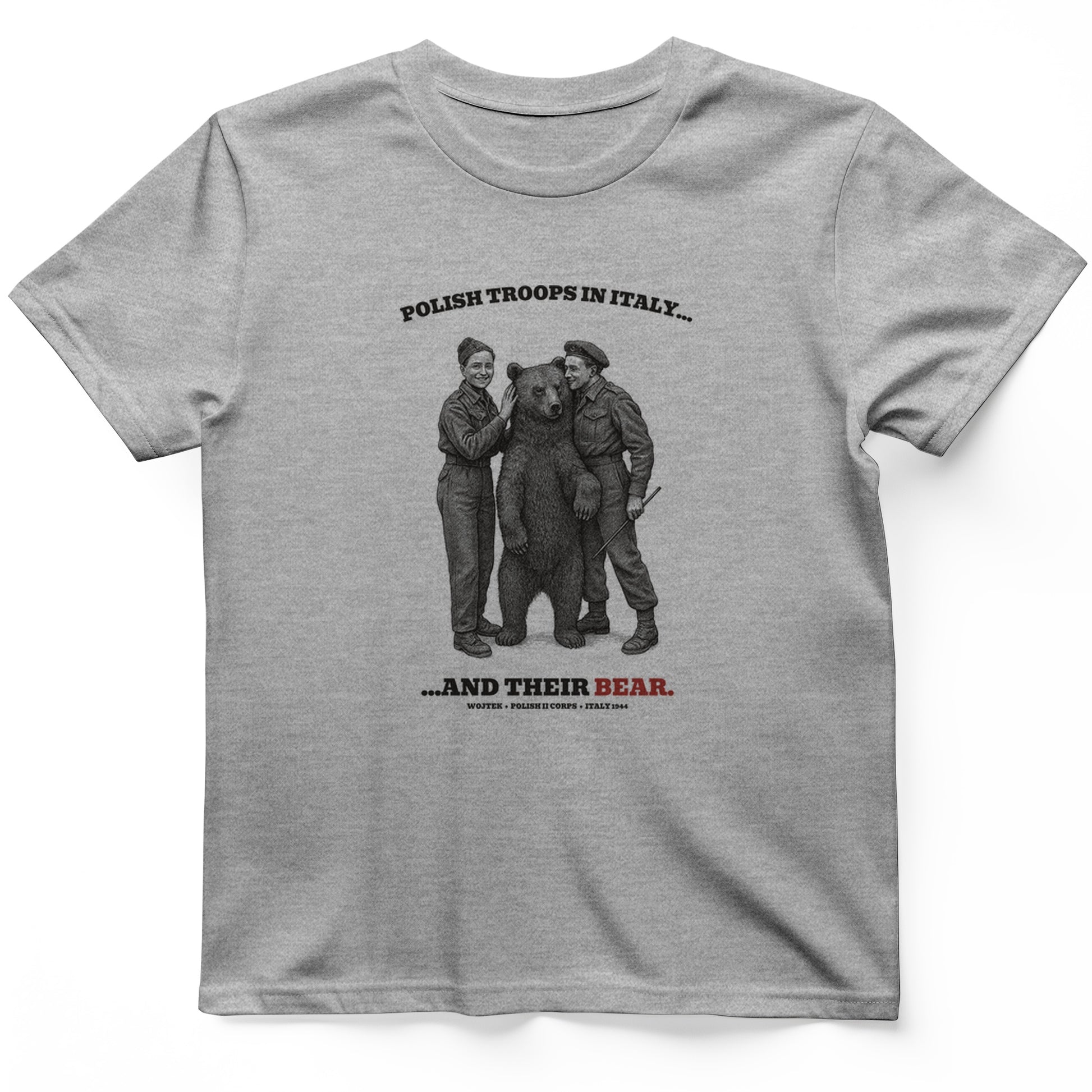 Wojtek Polish Troops Italy T-Shirt