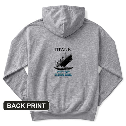 Worst Cold Plunge Ever Back Print Hoodie